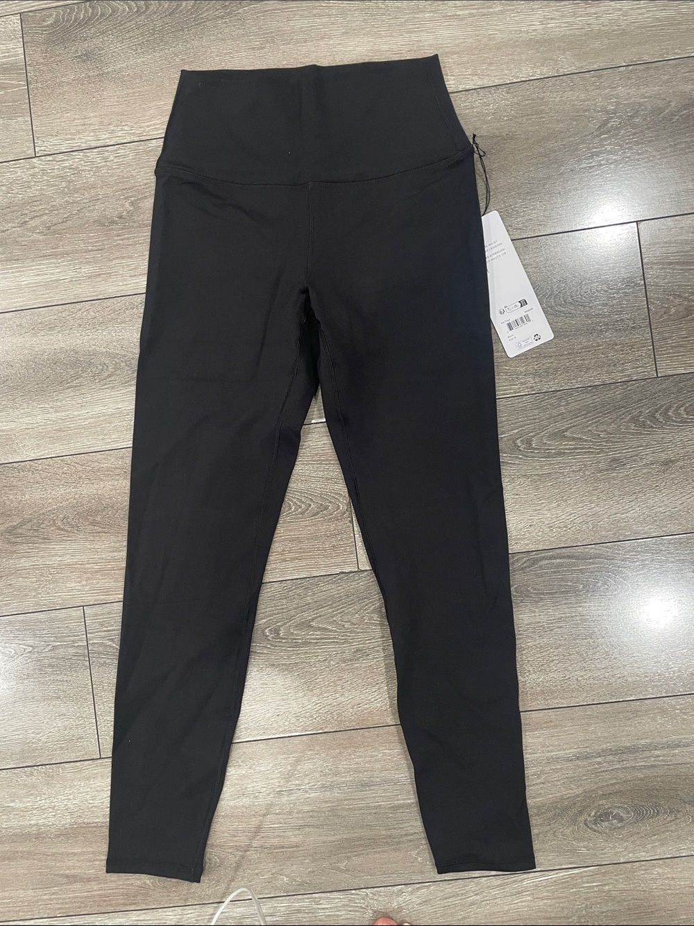 ALO Yoga Black- 7/8 High-Waist Airbrush Legging